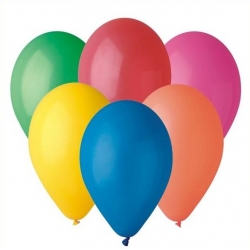 50 balonów pastelowych - 25 cm