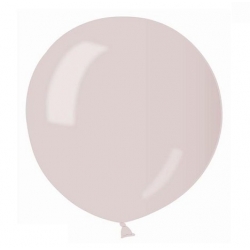 Balon metaliczny GIGANT!!! KULA - 0,85 m - perłowy