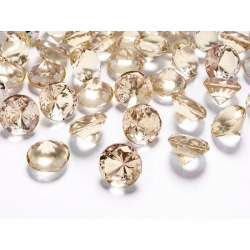 Diamentowe konfetti - złote (20 mm)